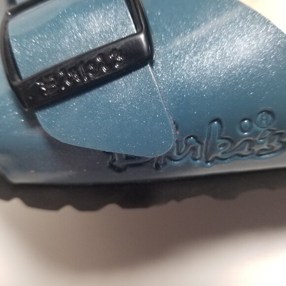 NWOB Birkenstock Birkis Catalina Women's Teal Sandals EU 38 US 8 - Picture 6 of 7